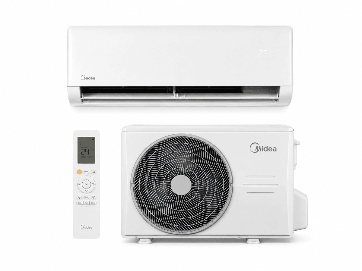 Конструкция кондиционера Midea E-Future Inverter 09EF